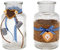2 Vasen Oktoberfest Bayrisch Blau Tischdeko Deko Party Partydeko