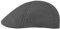 Stetson Texas Cotton Flatcap mit UV Schutz 40+ - Schirmmütze aus Baumwolle - Unifarbene Mütze Frühjahr/Sommer dunkelgrau L (58-59 cm)