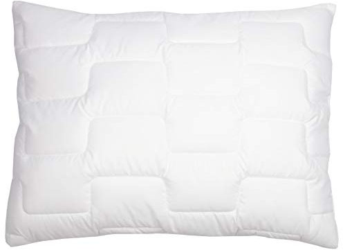 ZOLLNER Deluxe Kissen - 3-Zonen Kopfkissen - Made in Europe – Polyester - waschbar bis 95°C - 70x90 cm - Hotelqualität - Oeko Tex® Zertifiziert