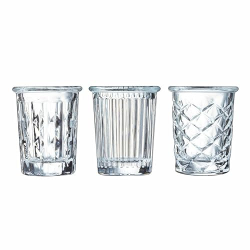 Luminarc Set de 6 verres à boire ronds en verre transparent recyclable de 0,34 litre pour maison et cocktails