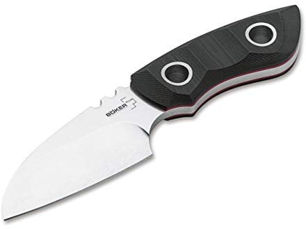 BÖKER PLUS Prymate Pro Cuchillo Fijo, Unisex Adulto, Negro, 17,2 cm