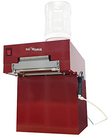 Commercial Snowcone machine Flake icemaker Slush freezer Shaved ice machine Dessert chiller Frappe blender Ice crusher SF1305 countertop 330lbs/day