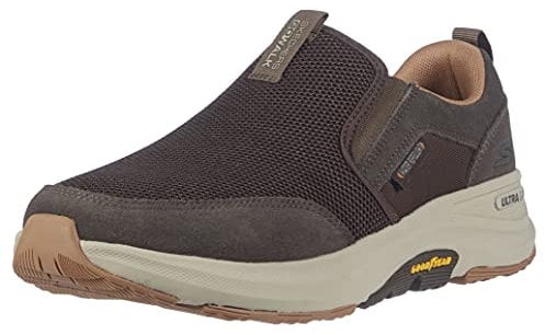 Skechers GO WALK OUTDOOR ANDES, Zapatillas Hombre, Marrón (Brown), 44.5 EU