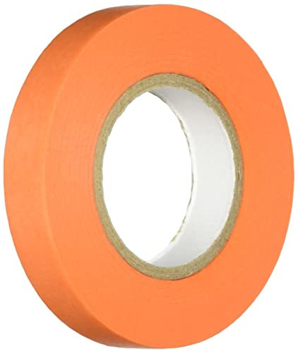 MR.HOBBYミスターホビー MR.HOBBY MT604 Ruban adhésif de masquage Mr. Tools, ruban de masquage, pour surfaces de masquage, pour modélisme, largeur 10 mm, forte adhérence, orange, papier japonais, 18 m
