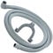 SPARES2GO Drain Hose with Right Angle End Compatible with Hisense Washing Machine (2.5m)