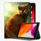 Custodia per iPad Air 2 9.7 Copertura della custodia, Custodia rossa Panda Animal Art Case Slim Cover per iPad Air2 9.7 pollici