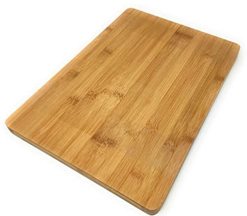 Calini Gleitbrett aus Bambus mit Teflon-Gleitern für Küchenmaschinen und Kaffeevollautomaten, Thermomix, Monsieur Cuisine, Kitchenaid u.a.