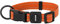 Best Pet Supplies Reflektierendes Hundehalsband mit Verstellbarer Länge, robuste Schnalle und starkem D-Ring für Leine, Training, Walking, Joggen für kleine, mittelgroße und große Rassen, Orange, S
