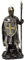 MystiCalls Kreuzritter Silber-bronzefarben mit Speer - Ritter, Ritter Figur, Templer