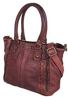 Bull & Hunt Shopper Jackie burned cognac Ledertasche Handtasche 27 x 25 x 15 cm