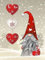 Wingkin Kreuzstich Stickpackungen Fürsorglicher Wichtel Weihnachtsmann 11CT Cross Stitch Stamped Kit DIY Anfänger Erwachsene Embroidery Kunst Handwerk Handarbeit Kits（40 * 50cm）