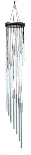 Einzigartige Windspiele Kreative Metall-Windspiele Musik Rotierendes mehrsilbiges Spiral-Windspiel Schlafzimmer Balkon Holz-Windspiel for Aufhängen im Freien Garten Dekoration (Color : ORO, Size : 1