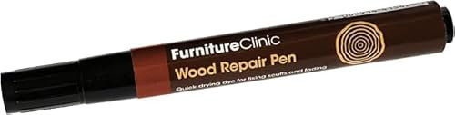 Furniture Clinic Wood Repair Pen (Light Red Brown) - Scratch Repair - Quick Drying - Furniture Touch-Up Marker - for All Types of Wood