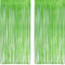 Fussball Lametta Vorhang Pastell Grün - GREATRIL Junge Party Vorhange Fotowand Fransen Luftschlangen Deko für Dino St. Patrick Day Bauernhof Dschungel Hawaii Aloha Em 2024 Geburtstag Party