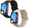 kwmobile 2X Sportarmband kompatibel mit Huawei Watch Fit 2 Armband - Fitnesstracker Band Set aus TPU Silikon