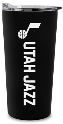 Rico Industries NBA Basketball Utah Jazz Trinkbecher, weich, griffig, 530 ml