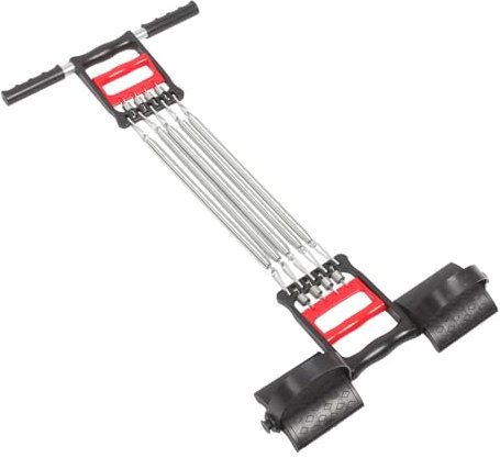 MUSISALY Arm Strength and Chest Muscle Fitness Equipment Spring Steel Chest Expander Exercise Handle Grip for Muscle Exercise Rope Portable Stretch Band for Home Gym Equipment Men