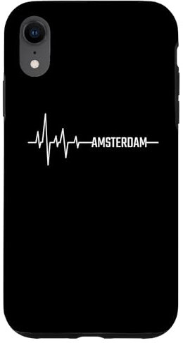 Hülle für iPhone XR Amsterdam Heartbeat Niederlande, Amsterdam