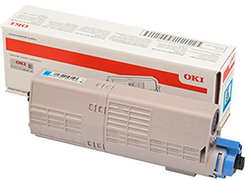 ECOPRO - Original Toner passend für OKI C532 C542 MC563 MC573 - Cyan - 1.500 Seiten A4 - Code 46490403
