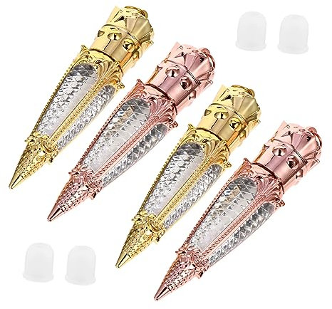 Beavorty 10pcs Lip Gloss Tubes Radish Shape Refillable Lip Gloss Containers for Travel