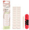 Mylee Gel Nail Wraps – 10 Pre-Cured Gel Stickers for Instant Mani – No Lamp Needed, Chip-Resistant, Glossy Finish, Lasts Up to 14 Days – Easy to Apply, Vegan & Cruelty-Free (0019 - Stone Cold)