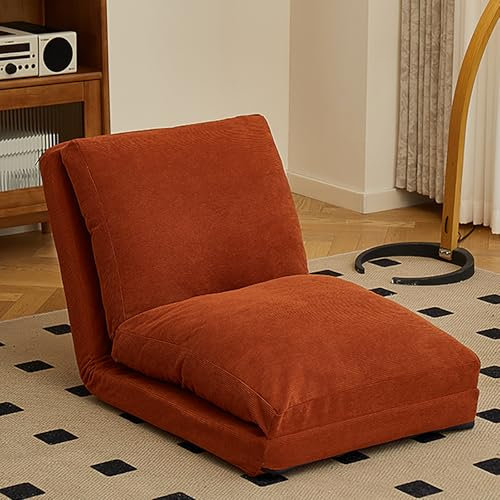 PQXQZ Sofa Cama Convertible 3 En 1 Futón Convertible Moderno Sillón Cama Ajustable Sofas Cama Extraíble para Espacios Reducidos y Apartamentos(Red,90cm/35in)