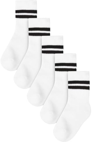 NEXT Jungen Socken mit gepolstertem Fußbett, 5er-Pack