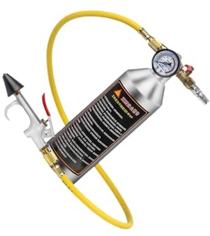 VUIUYOIES Machine de Nettoyage de conduites climatisation Automobile, kit Nettoyage Complet avec Flacon Suspendu et Outil pour réservoir climatisation Automobile d'une capacité 1000 ML