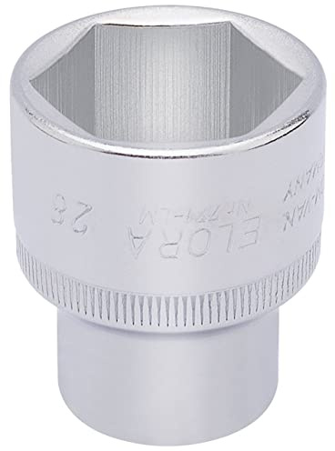 Draper 15317 Elora Hexagon Socket, 28mm Ø, 1/2 Square Drive