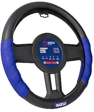 Coprivolante per auto SPARCO Blu-Nero SPC