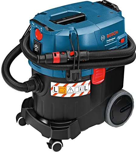 Bosch Professional Wet/Dry Dust Extractor GAS 35 L SFC (230 V, incl. 1 x Floor nozzel set, 1 x Crevice nozzle, 3 x Extraction pipe 0.35m)