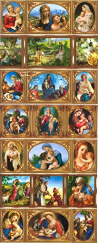 Ukrainisches Kunshandwerk® Ostereier Folie Ikonen Barock Stil Nr.33