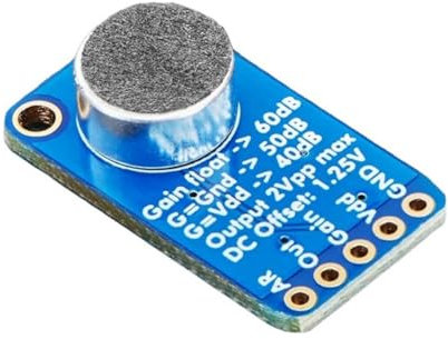 Adafruit Electret Microphone Amplifier - MAX9814 with Auto Gain Control [ADA1713]