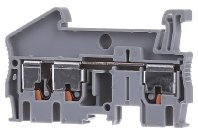 Phoenix Contact PT 2.5-TWIN Reihenklemme Einfach Grau, 0.14 ? 4mm², 800 V / 24A, Packung a 10 Stück