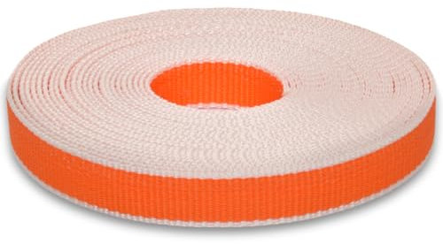 Corderie Italiane 006041719 Cintino per tapparelle, Colore Arancio, in Polipropilene, 22 mm, 5,5 mt