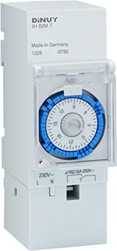 Dinuy bimo qt - Interruptor horario módulo bimo qt 24h