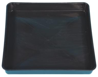 59 x 59 x 7cm Drip and Spill Tray, 28 Litre Capacity - Heavy-Duty Oil and Chemical Containment with Anti-Spill Ridges