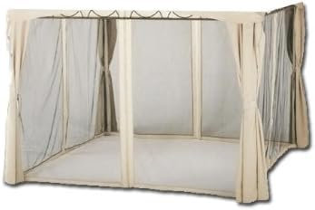 Set zanzariere per gazebi moschiera universale 300x300 cm