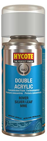 Hycote Double Acrylic Aerosol Car Spray Paint, Rover - Silver Leaf, 150 ml