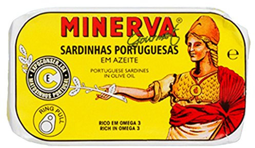 Portugal Sardines in Olive Oil 3 cans x 120 g, Minerva / Portugal