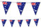 PARTY DISCOUNT Wimpelkette Australien, 10 Flaggen, 20x30 cm