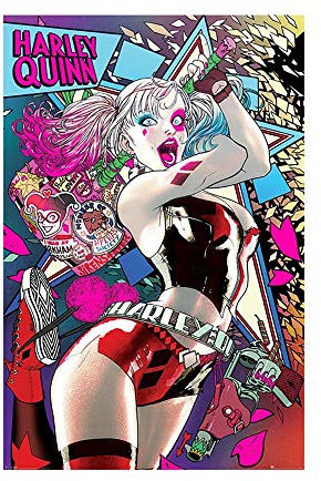 DC Comics Batman 'Harley Quinn Neon' Maxi Poster,61 x 91.5 cm