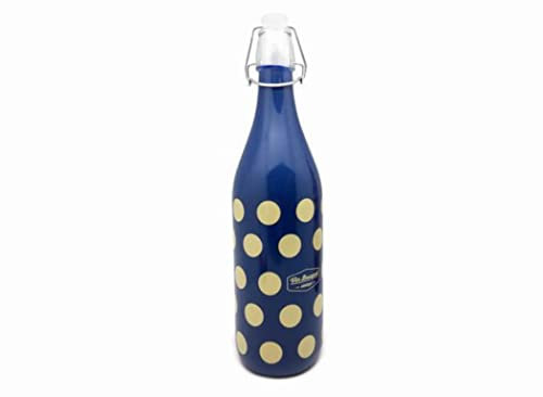 VIN BOUQUET FIV 271 Bouteille en Verre, Beige, 8,6 x 32 x 8,6 cm