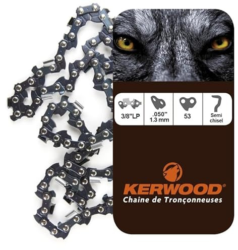 Chaine pour ECHO CS-310ES 3/8LP 1,3 mm 53 maillons. Kerwood