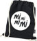 Hashtagstuff® Turnbeutel mit Sprüchen Designs auswählbar Kordel Schwarz Spruch Rucksack Jutebeutel Sportbeutel Gymbag Beutel Hipster Mimimimi