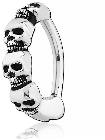 Inoki - Bauchnabelpiercing Totenköpfe