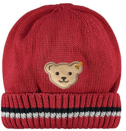Steiff Baby-Mädchen Mütze Hut, Tango RED, 37