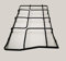 Griglie Rex Zanussi Aeg Electrolux 460 x 272 mm. in ferro smaltato lucido nero per piano cottura cucina a gas no originale 3546139084-3546139076 (Griglia sinistra GRG612)