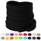 Olukssck Lacci Scarpe Piatti Colorati, [2 Paia] Stringhe Scarpe Resistenti Lacci da Ricambio per Scarpe Sportive, Scarponcini, per Adulti e Bambini - Larghezza 10 mm, Nero, 120cm
