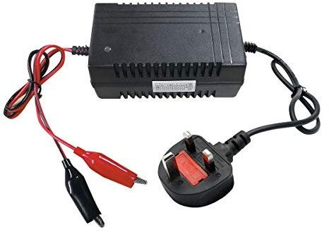 Toy Car Battery Charger, MACHSWON Smart 6V 1.3A Battery Charger Sealed Lead Acid Battery Mains Charge Intelligent Automatic Trickle for Toy Car Bike (UK Plug)